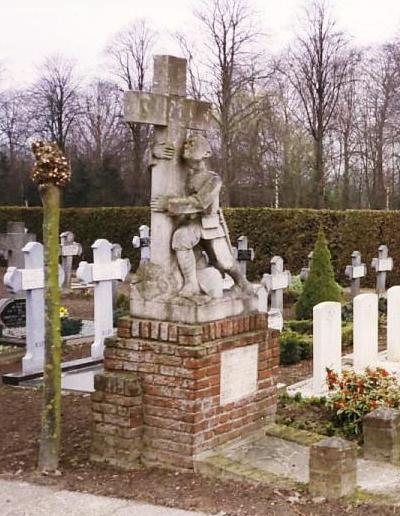 Dutch War Grave Roman Catholic Cemetery Biezenmortel #1