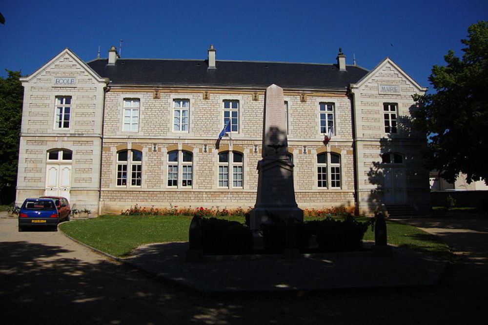 Oorlogsmonument Chassagne-Montrachet