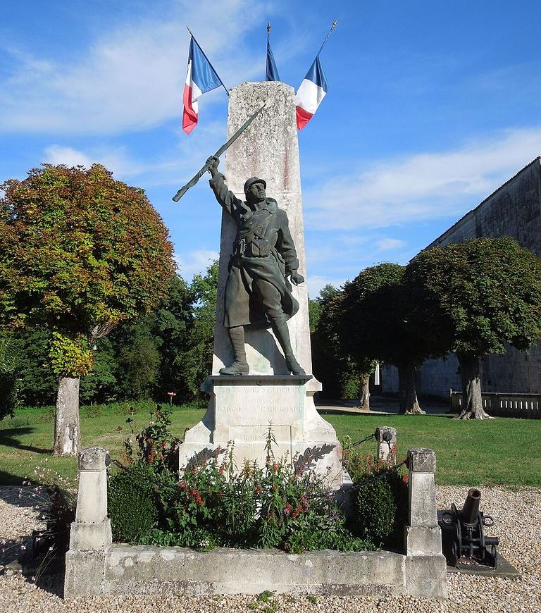 Oorlogsmonument Baignes-Sainte-Radegonde