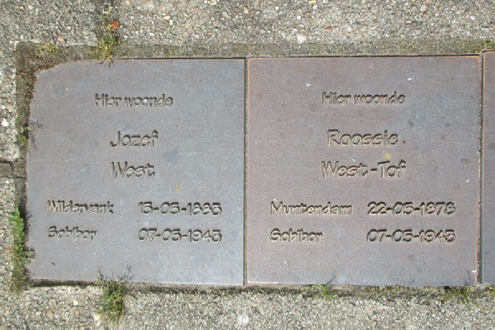Herdenkingsstenen Poststraat 24 #2