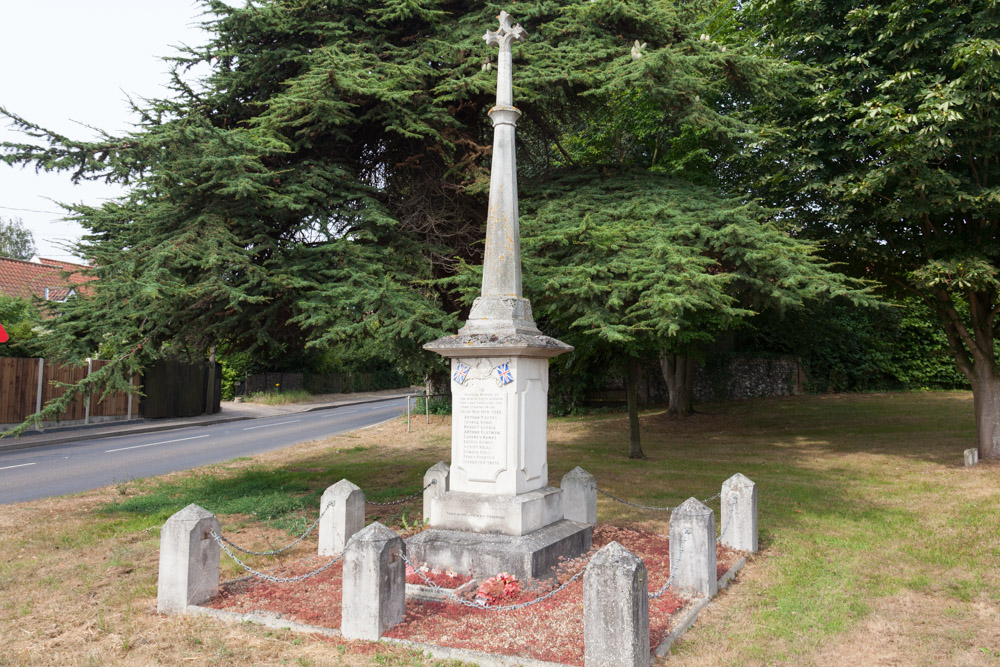 Oorlogsmonument South Lopham