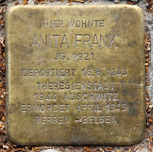 Stolperstein Auguste-Viktoria-Strae 33