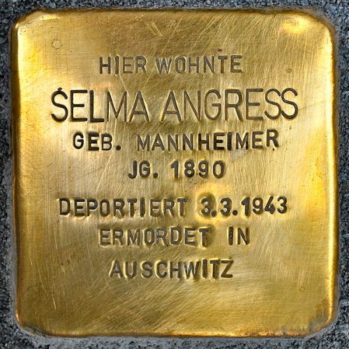 Stolpersteine Btzowstrae 20 #2