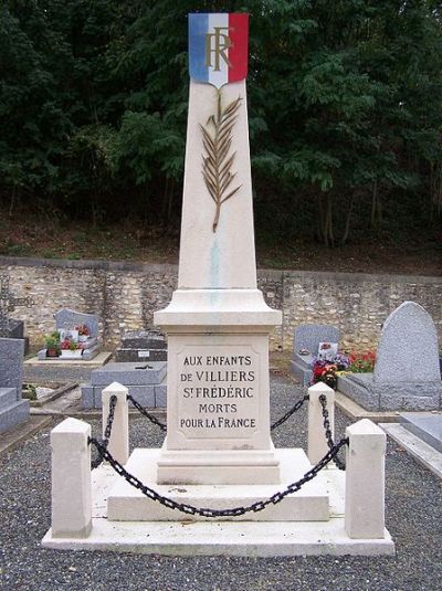 Oorlogsmonument Villiers-Saint-Frdric