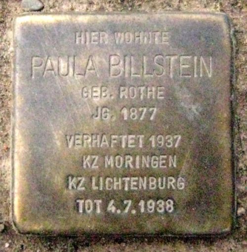 Stolperstein Ritterstrae 189 #1