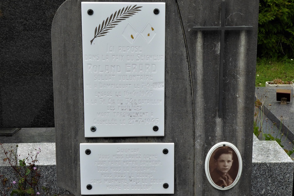 Belgische Oorlogsgraven Dampicourt #5