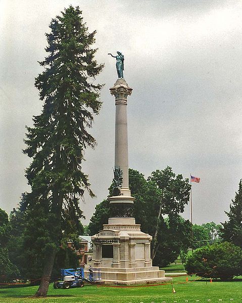 New York State Monument Gettysburg #1