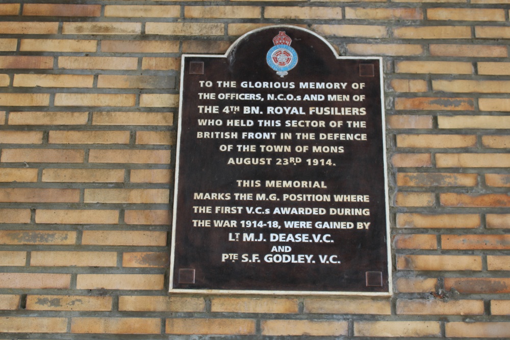 Memorial 4th Battalion Royal Fusiliers Nimy #3