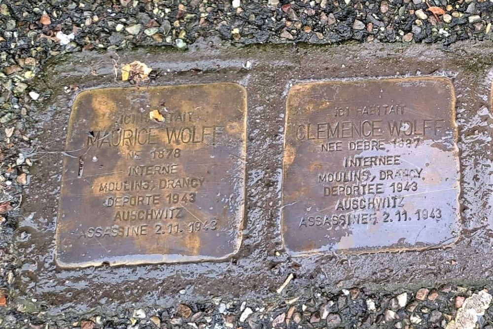 Stolpersteine Rue du Marchal Foch 36 #3