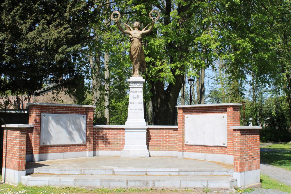 Oorlogsmonument Frameries	