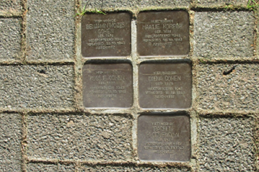 Stolpersteine Hoofdstraat 21 #1