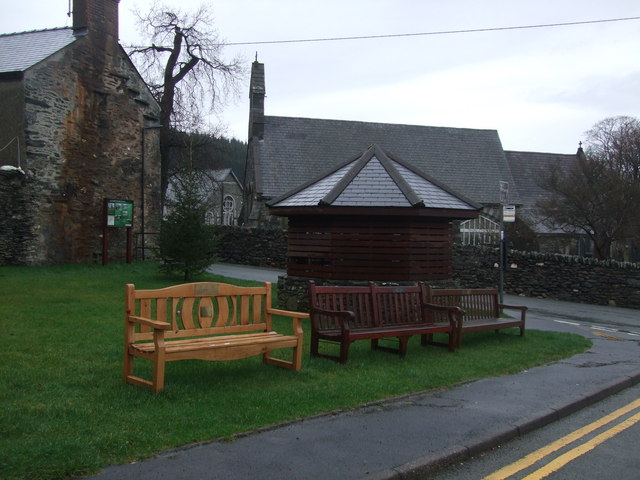 Memorial Bench Lance Corporal Robert Martin Richards