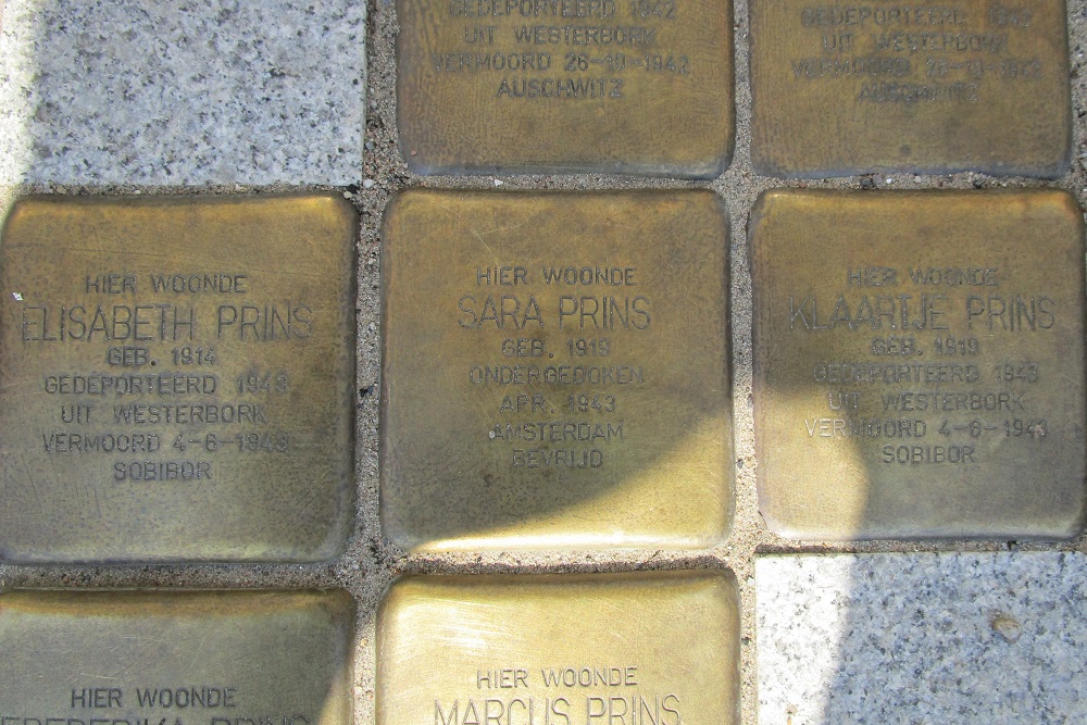 Stolpersteine Plantage Kerklaan 63 #3