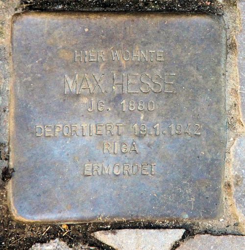 Stolpersteine Helmstedter Straße 5 #2