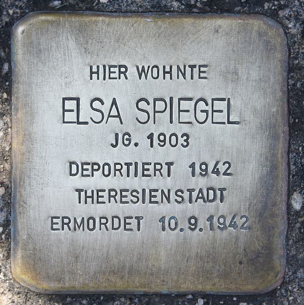 Stumbling Stones Meranergasse 9 #1