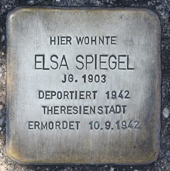 Stolpersteine Meranergasse 9 #1