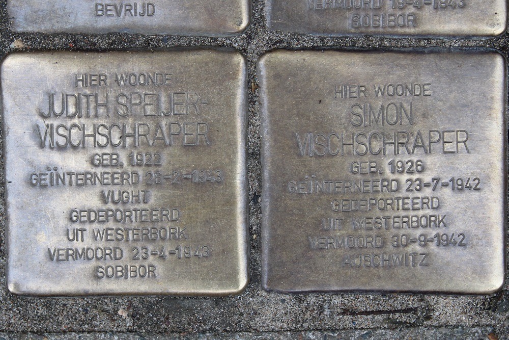 Stolpersteine Gerard Doustraat 126 #3