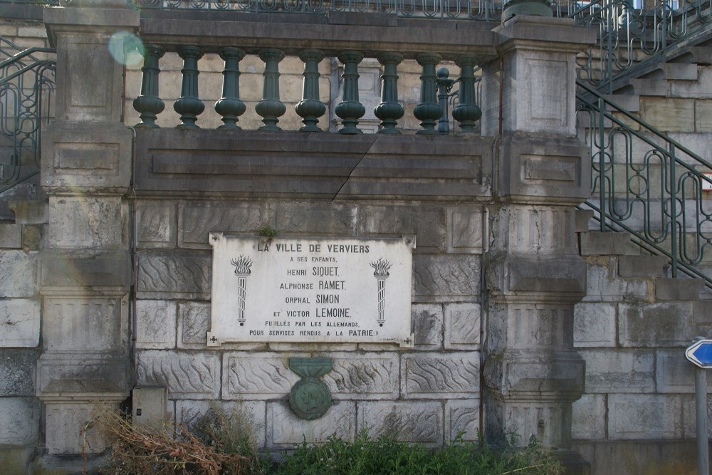 Memorial Memory Four Executions Verviers