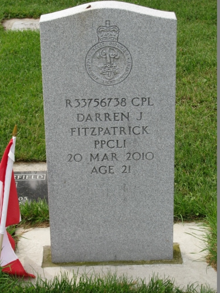 Canadian War Grave Prince George Municipal Cemetery