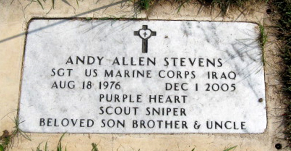American War Grave Highland Cemetery #1
