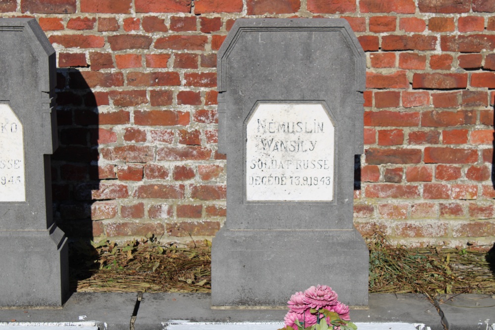 Russische Oorlogsgraven Morlanwelz	 #3