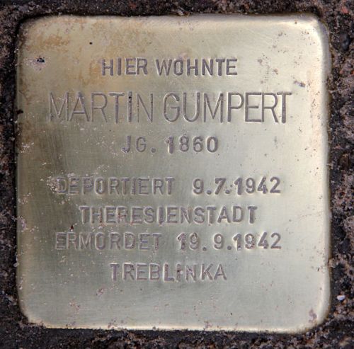 Stolpersteine Mommsenstraße 35 #2