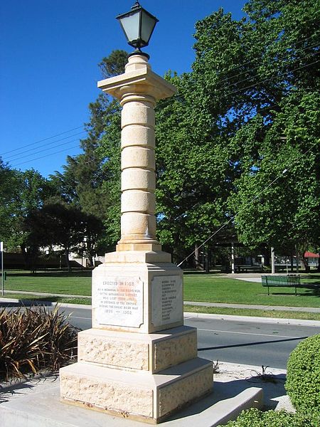 Monument Boerenoorlog Queanbeyan