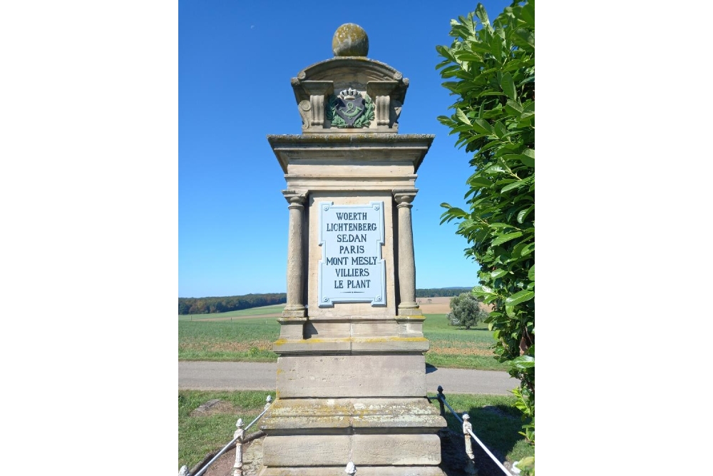 Monument 3de Württembergische Jägerbataillon Froeschwiller #2