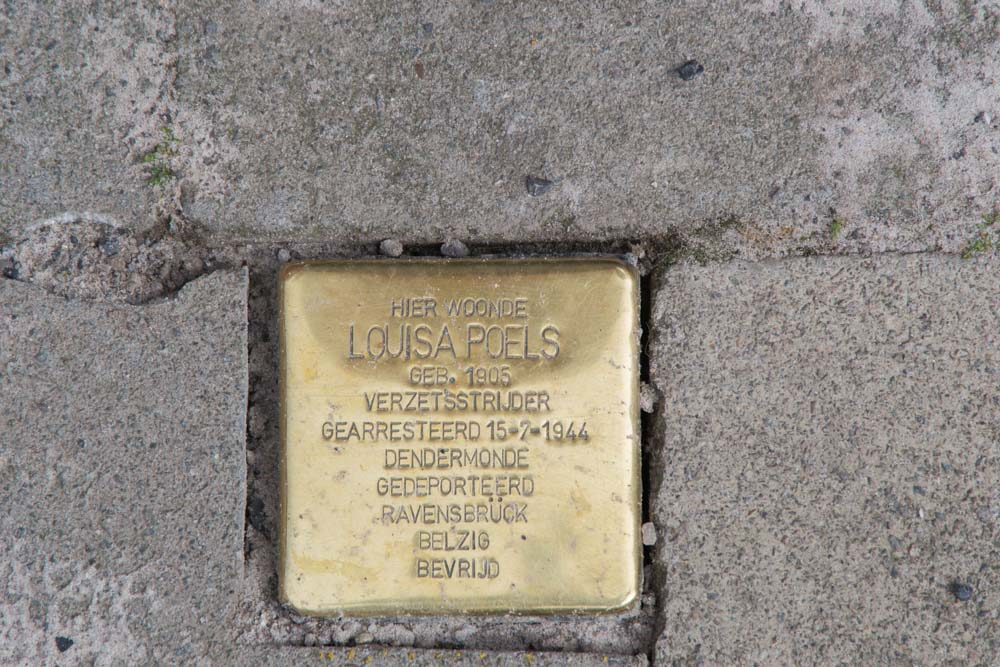 Stumbling Stone Resistance Woman Louisa Poels Turnhout #1