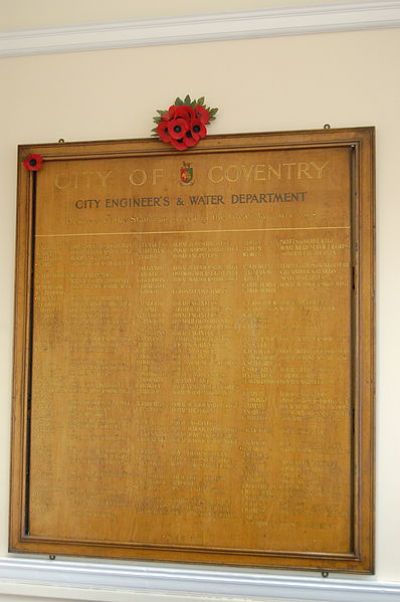 Memorials Coventry Council House #2