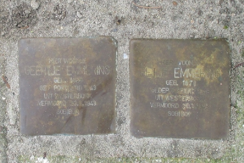 Stolpersteine Woldweg 55