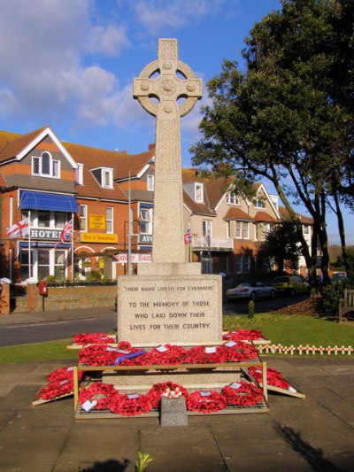 Oorlogsmonument Seaford