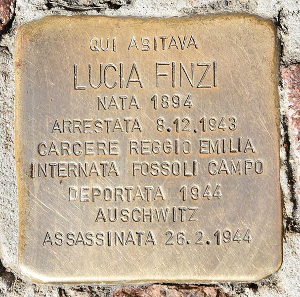 Stolperstein Piazza San Quirino 4b