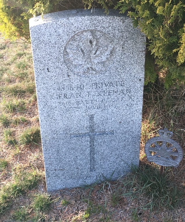 Commonwealth War Grave Mount Hope Cemetery