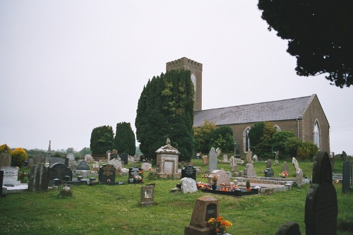 Oorlogsgraf van het Gemenebest Kilmegan Church of Ireland Churchyard #1
