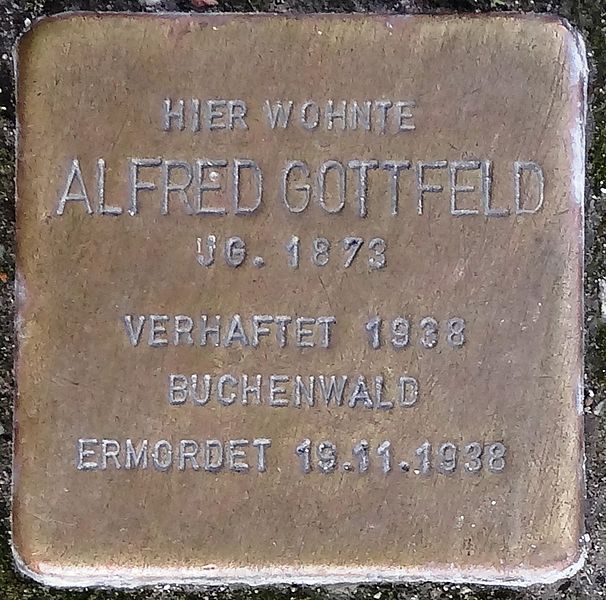 Stolpersteine Unterm Markt 8