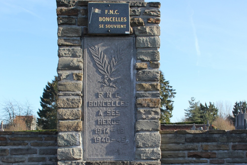 Oorlogsmonument Begraafplaats Boncelles	 #3