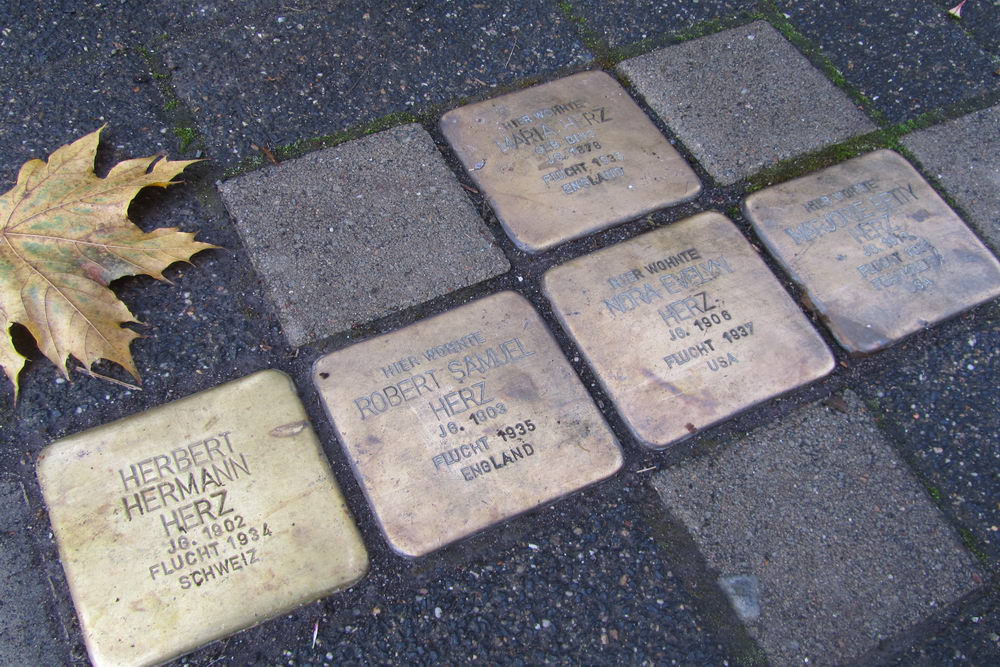 Stolperstein Einhardstraße 2 #1