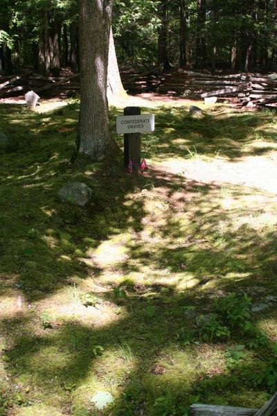Geconfedereerde Graven Droop Mountain Battlefield State Park