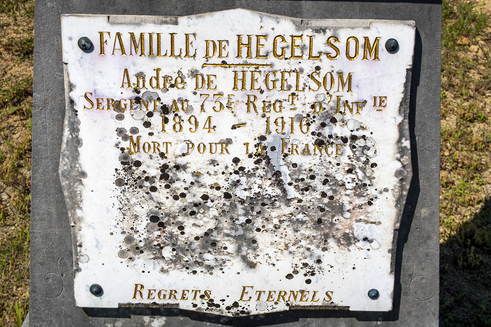 French War Grave Sapogne-et-Feuchères #3
