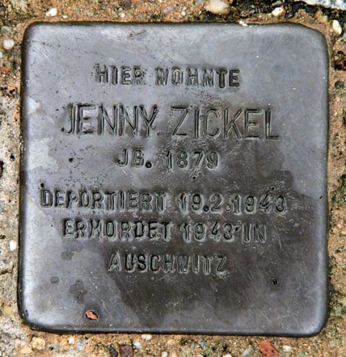 Stolpersteine Feuerweg 1