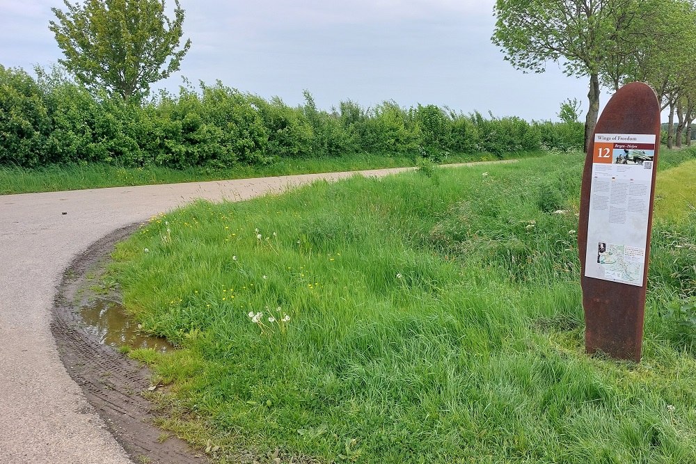 Cycle Route Wings of Freedom: Crash Site Typhoon Mk Ib, MN169, Code SF #2