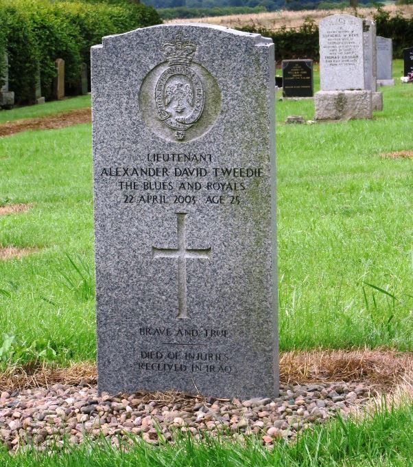British War Grave Minto Parish Churchyard