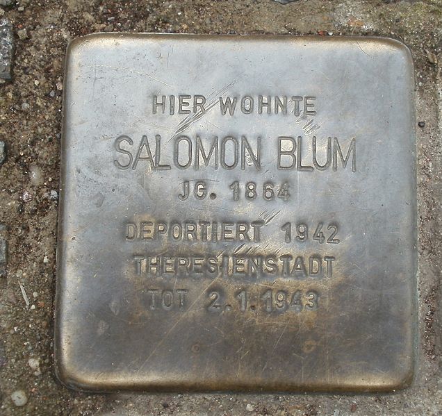 Stolpersteine Ursulinenstrae 24 #1