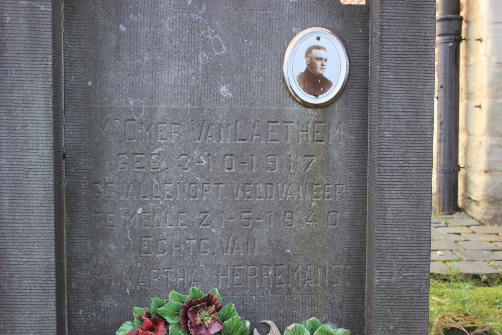 Belgian War Grave Lieferinge