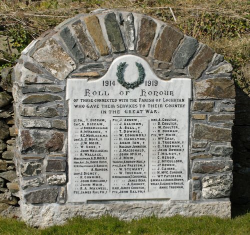 War Memorial Lochryan #1