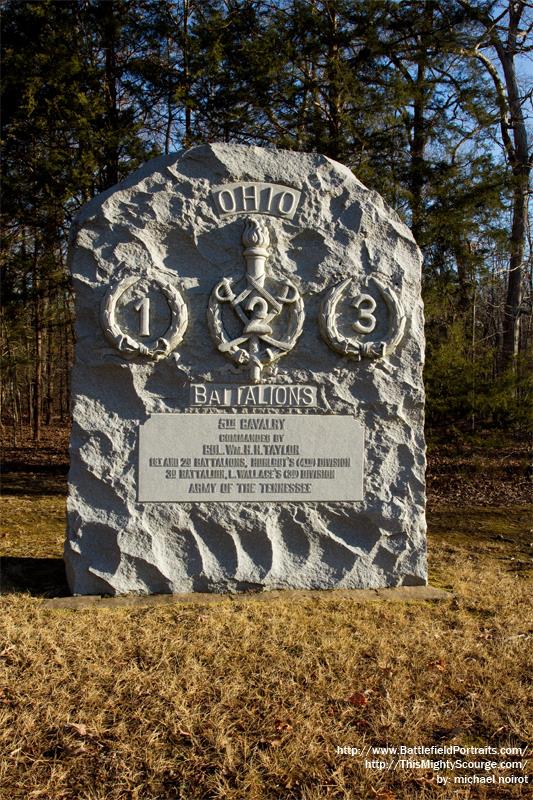 Monument 5th Ohio Cavalry