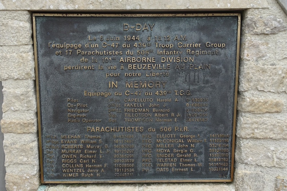Memorial Currahee Beuzeville-au-Plain #2