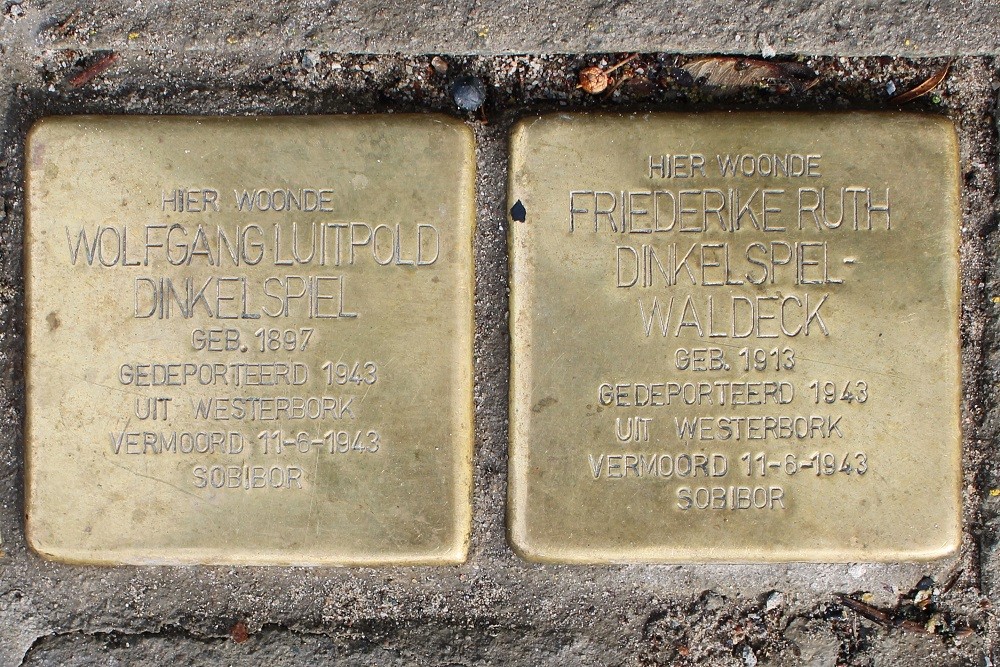 Stolpersteine Rijnsburgerweg 107