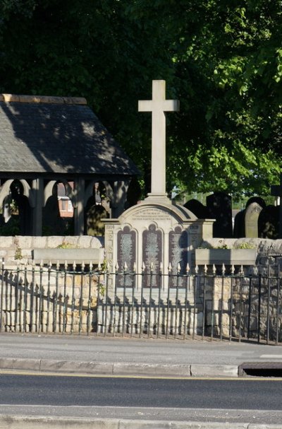 Oorlogsmonument Balby Parochie #1